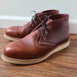 Red Wing Heritage Work Chukka Boots | 3141 | Briar Oil Slick | 10.5 EE/Wide